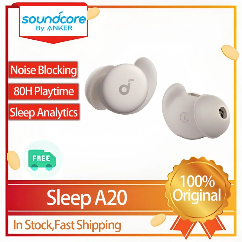 Anker Speaker Soundcore Boom 2 - หูฟัง Anker Soundcore Sleep A20 สำหรับนอนหลับ