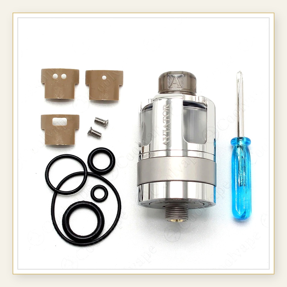 Vaping Air - Wolfcoolvape Aviator 22 มม. RTA อะตอมไมเซอร์