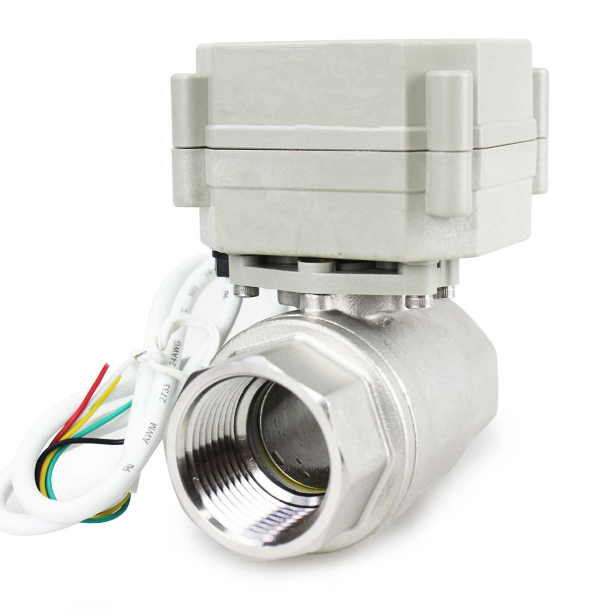 วาล์วบอลมอเตอร์ไฟฟ้าแบบ 2 ทาง  - Stainless Wire Ss316 บทวิจารณ์และราคา