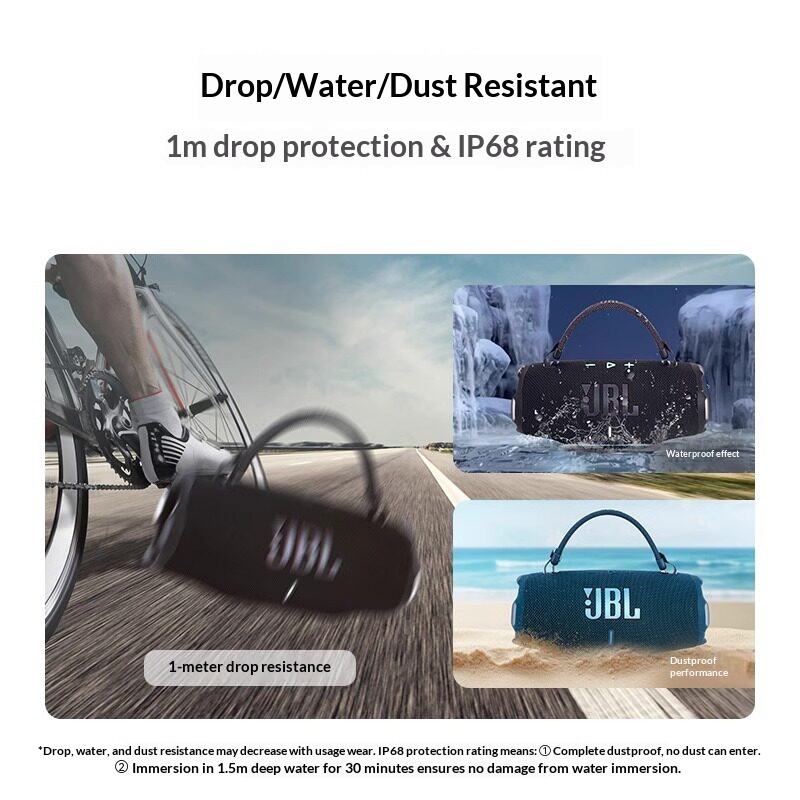 JBL CHARGE6 IP68 ลำโพงบลูทูธกั - Anker Speaker Soundcore Boom 2 บทวิจารณ์และราคา